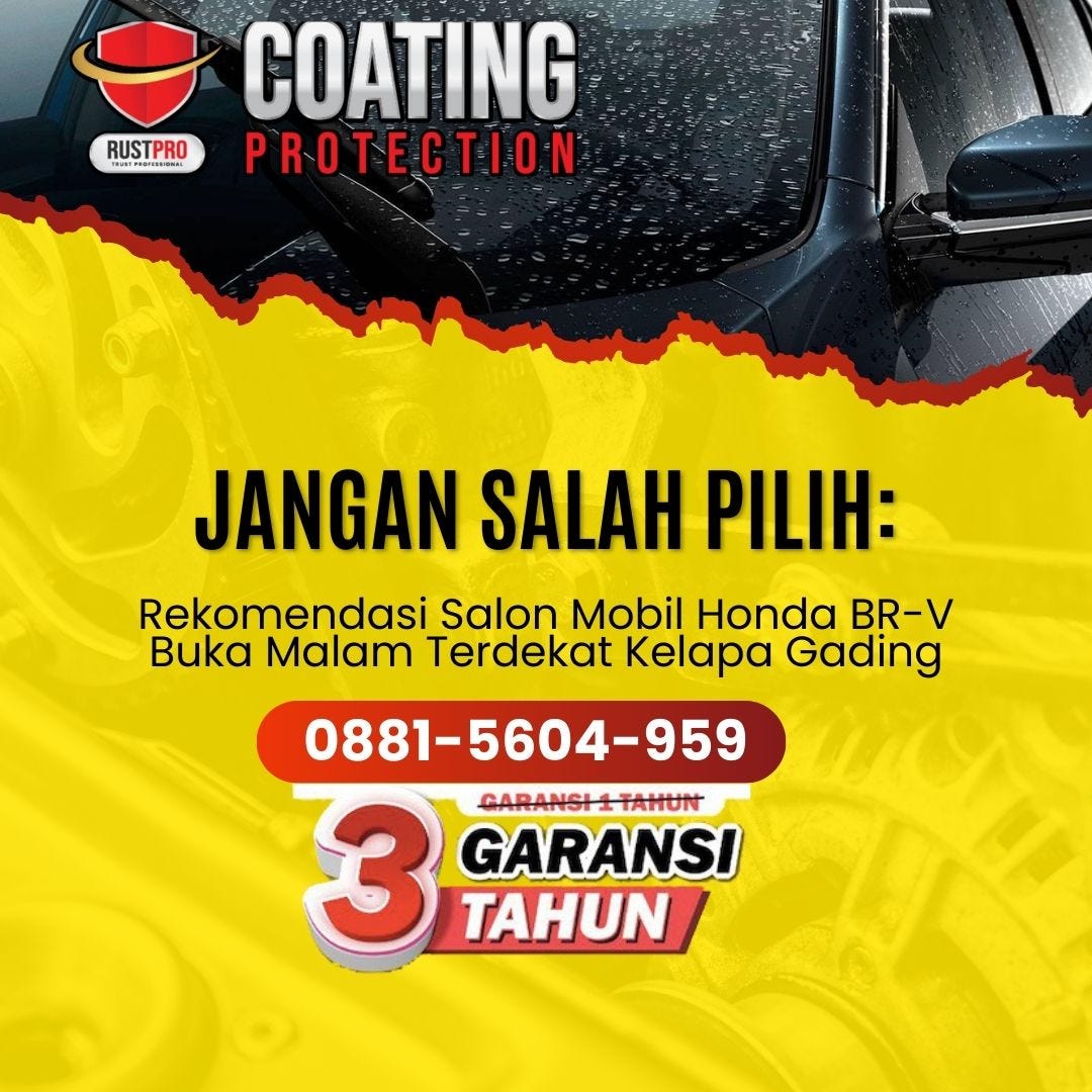 Reservasi Sekarang: Bengkel Nano Coating Mobil Honda City Buka Malam