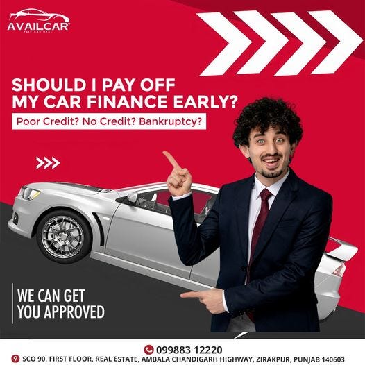 Best new car loan in tricity ! Quick apply Availcarofficial Medium