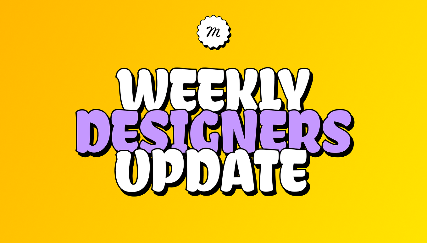 Weekly Designers Update 416. via Muzli design inspiration by Muzli