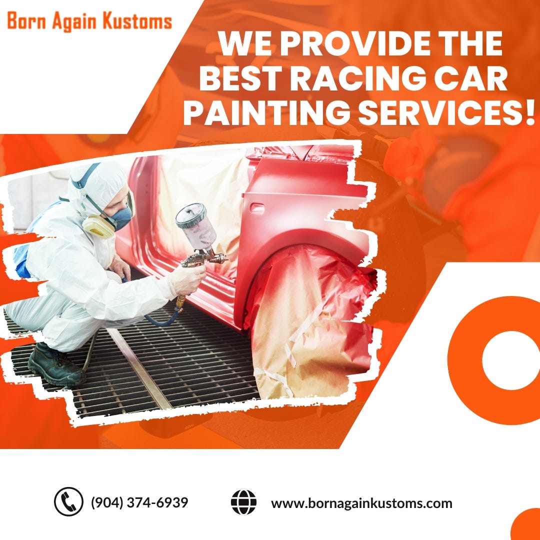 Transform Your Race Car with Professional Paint Services in