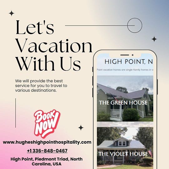 High Point Cottages, Vacation Rental Homes