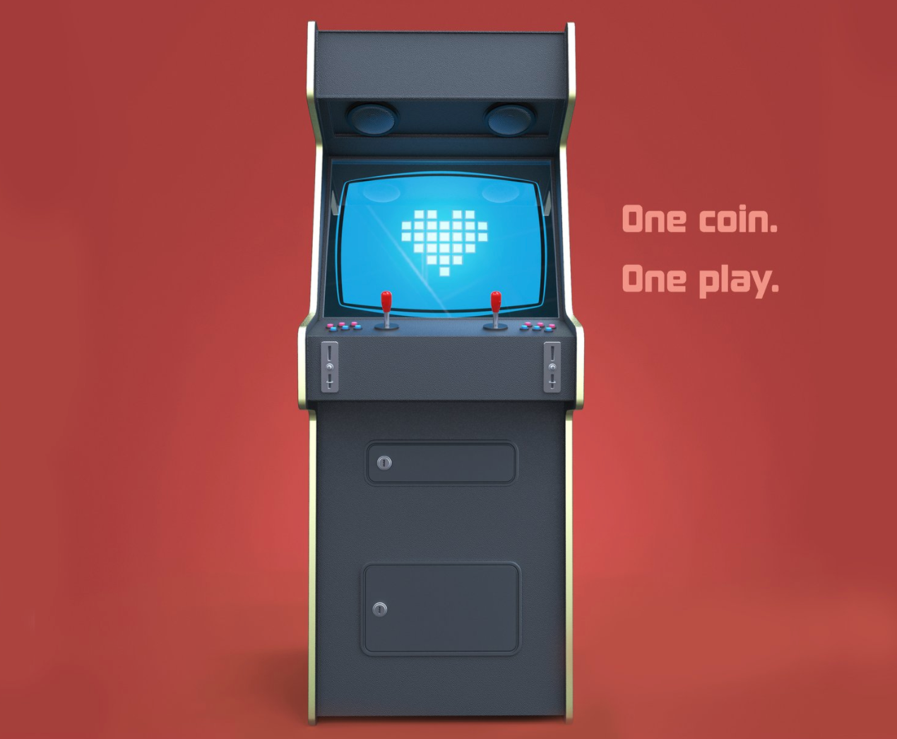 Fake Arcade Coin Door Laser Cutter Project by