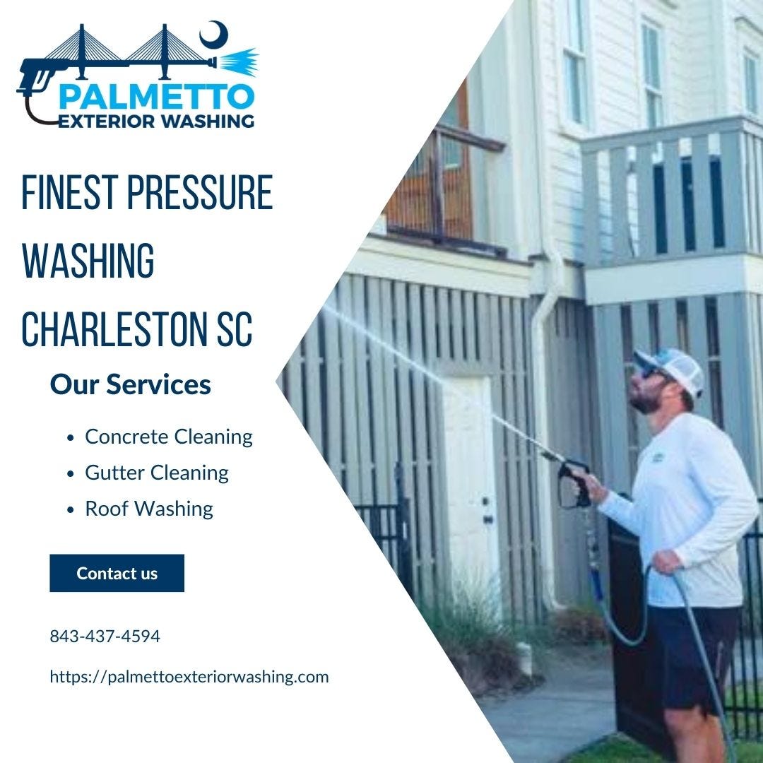 Finest Pressure Washing Services Near Charleston, SC Palmetto
