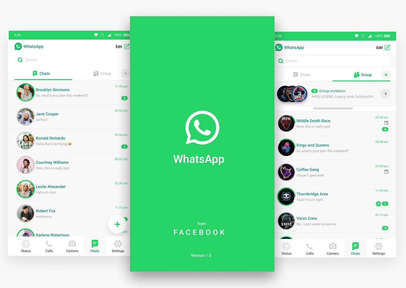 WhatsApp Redesign UI/UX Case Study | by Rahul Bhowmik | Medium