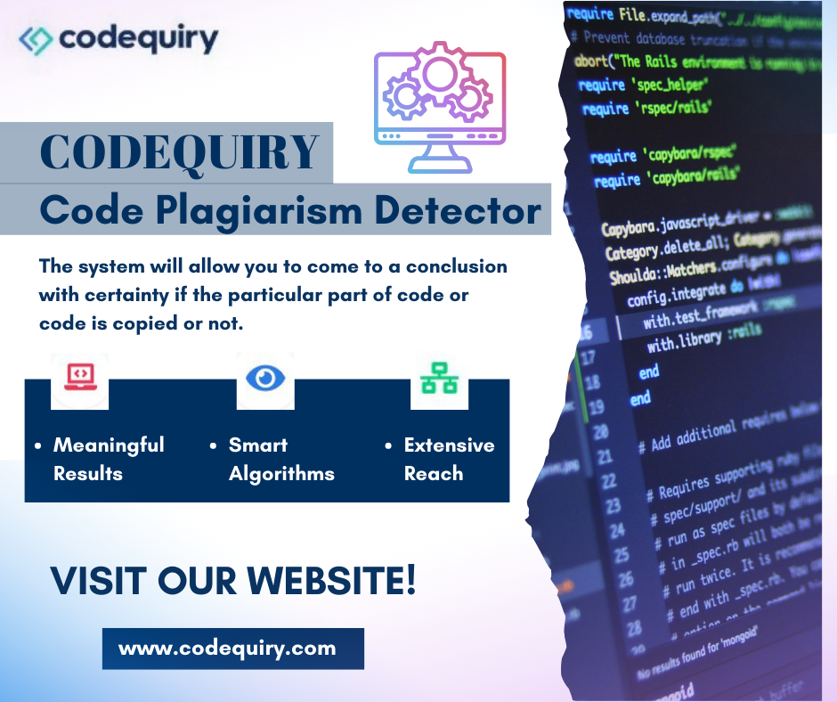 Moss Plagiarism Code Quiry Codequiry Medium