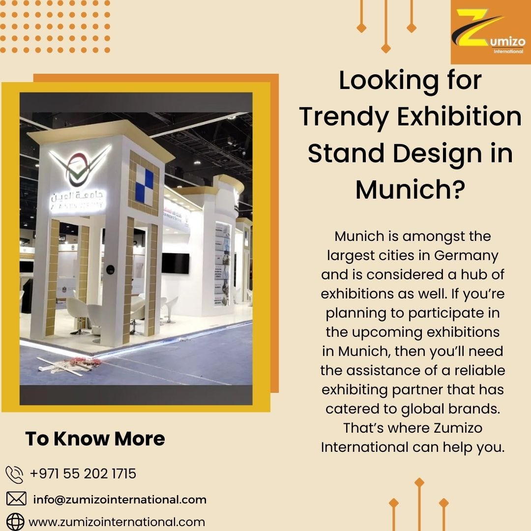 Get Innovative Stand Solutions from a Prominent Exhibition Booth