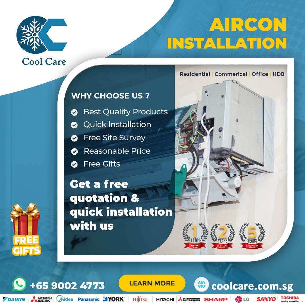Aircon Installation Singapore Aircon Installation by