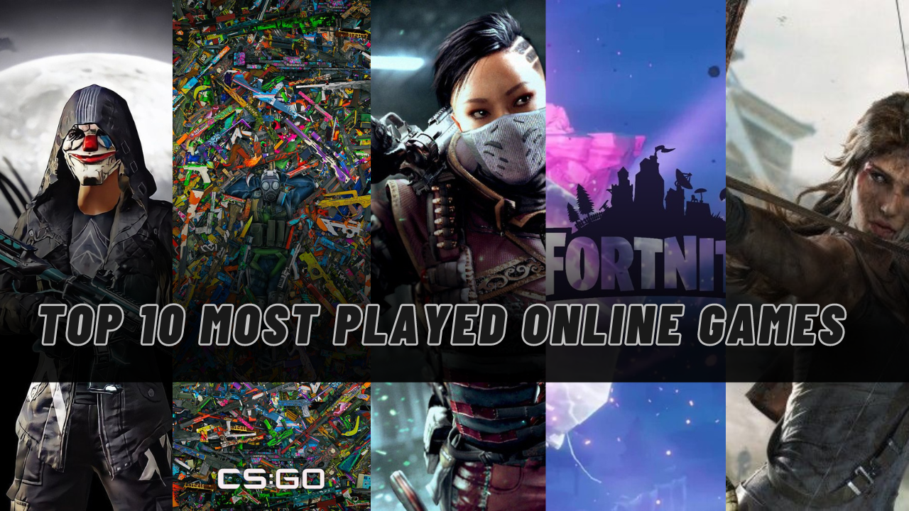 Top 10 most-played online games in the world