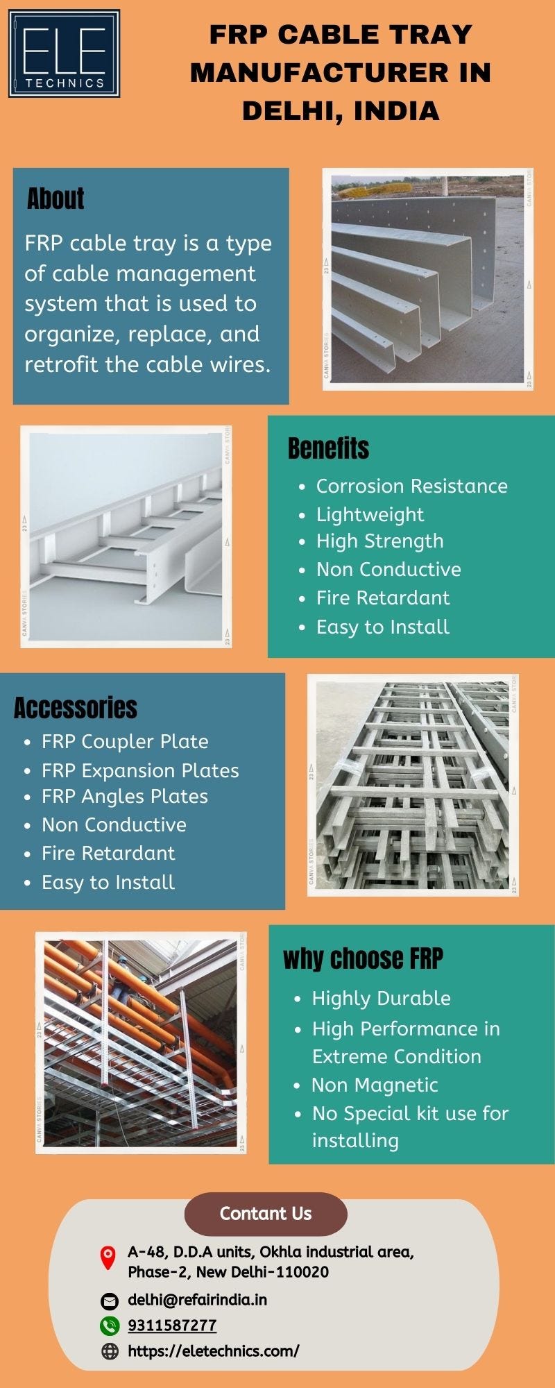 Fiberglass FRP Cable Tray Manufacturer In Delhi Sonam Rautela Medium