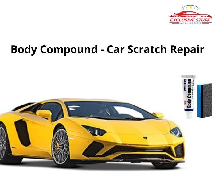 Body Compound for Car Scratch Exclusive Stuff Car Accessories Medium