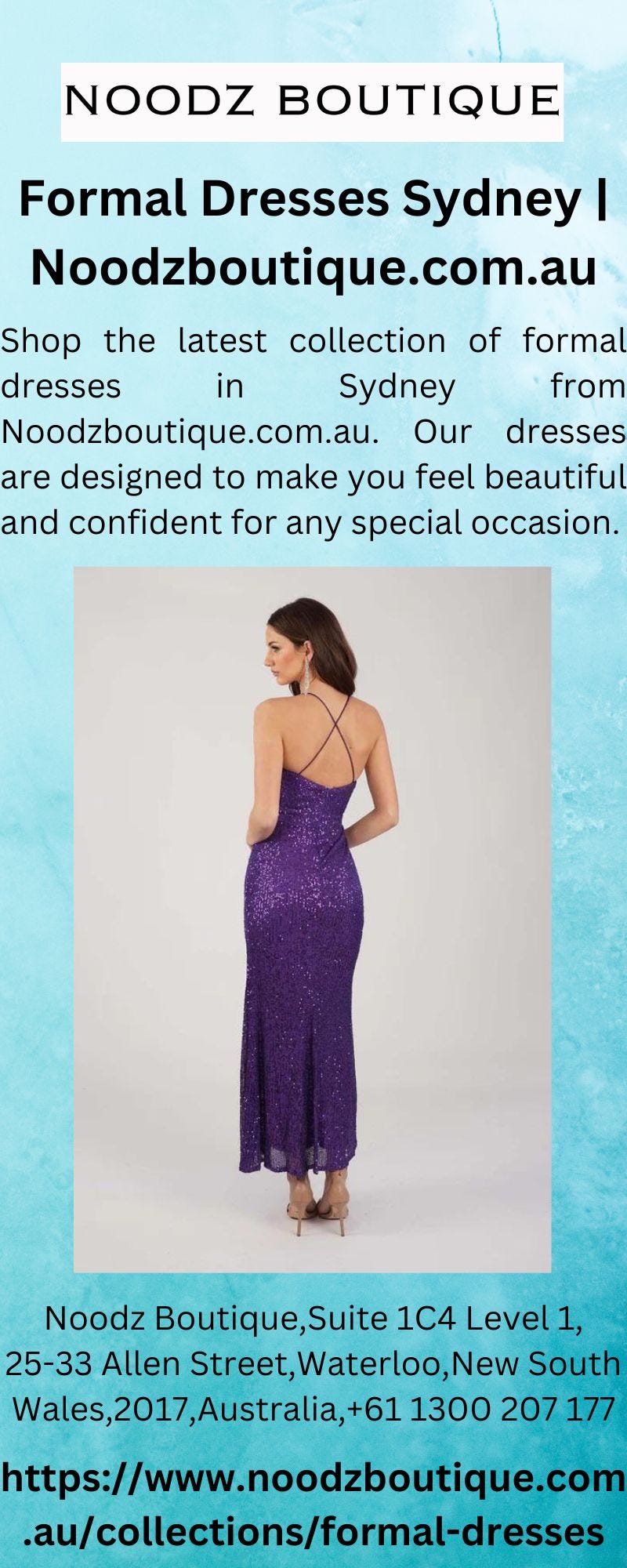 CRYSTAL Corset Gown — Royal Blue - Noodz Boutique - Medium