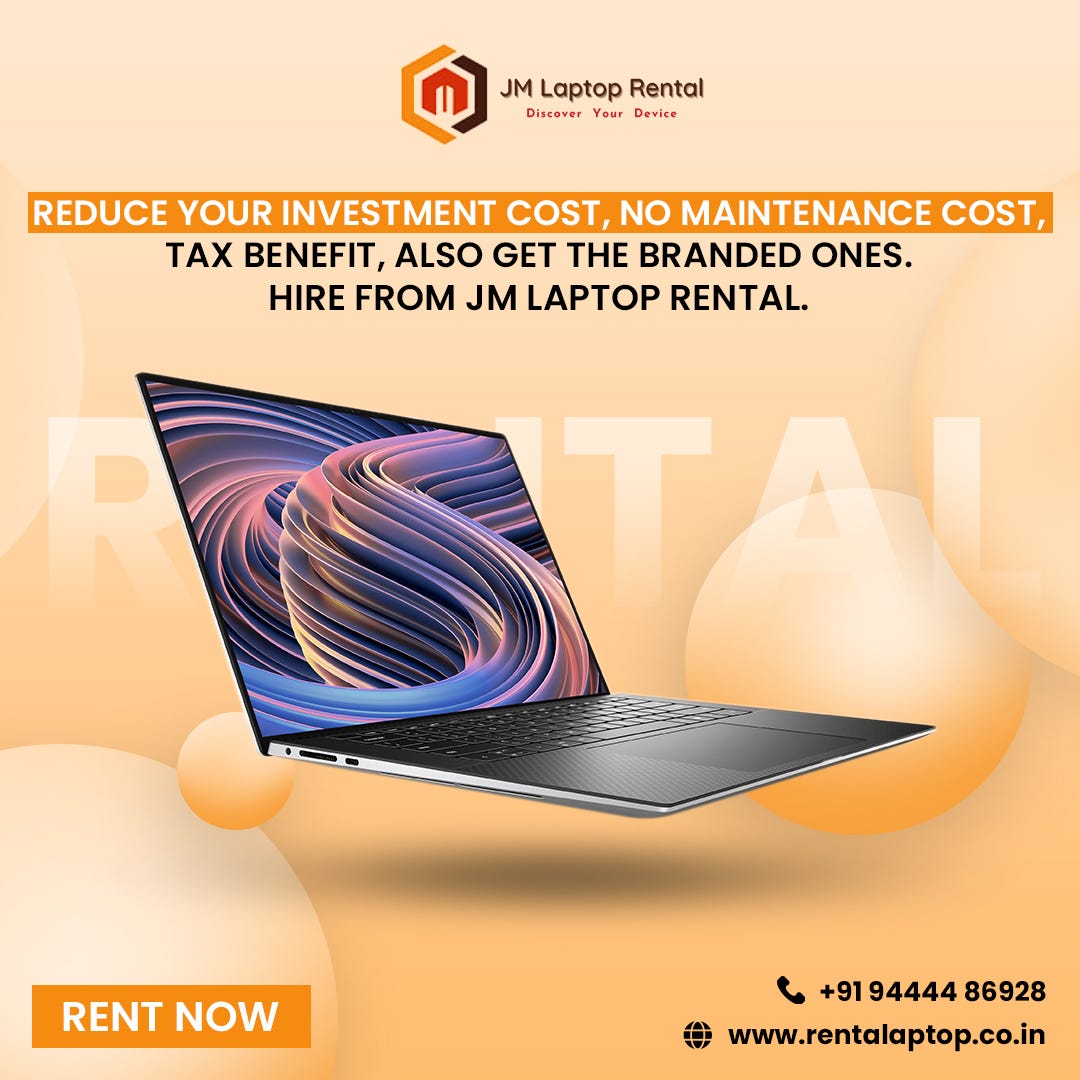 Rental Laptop in Chennai. Are you looking for a laptop rental in… by foxdigital Medium