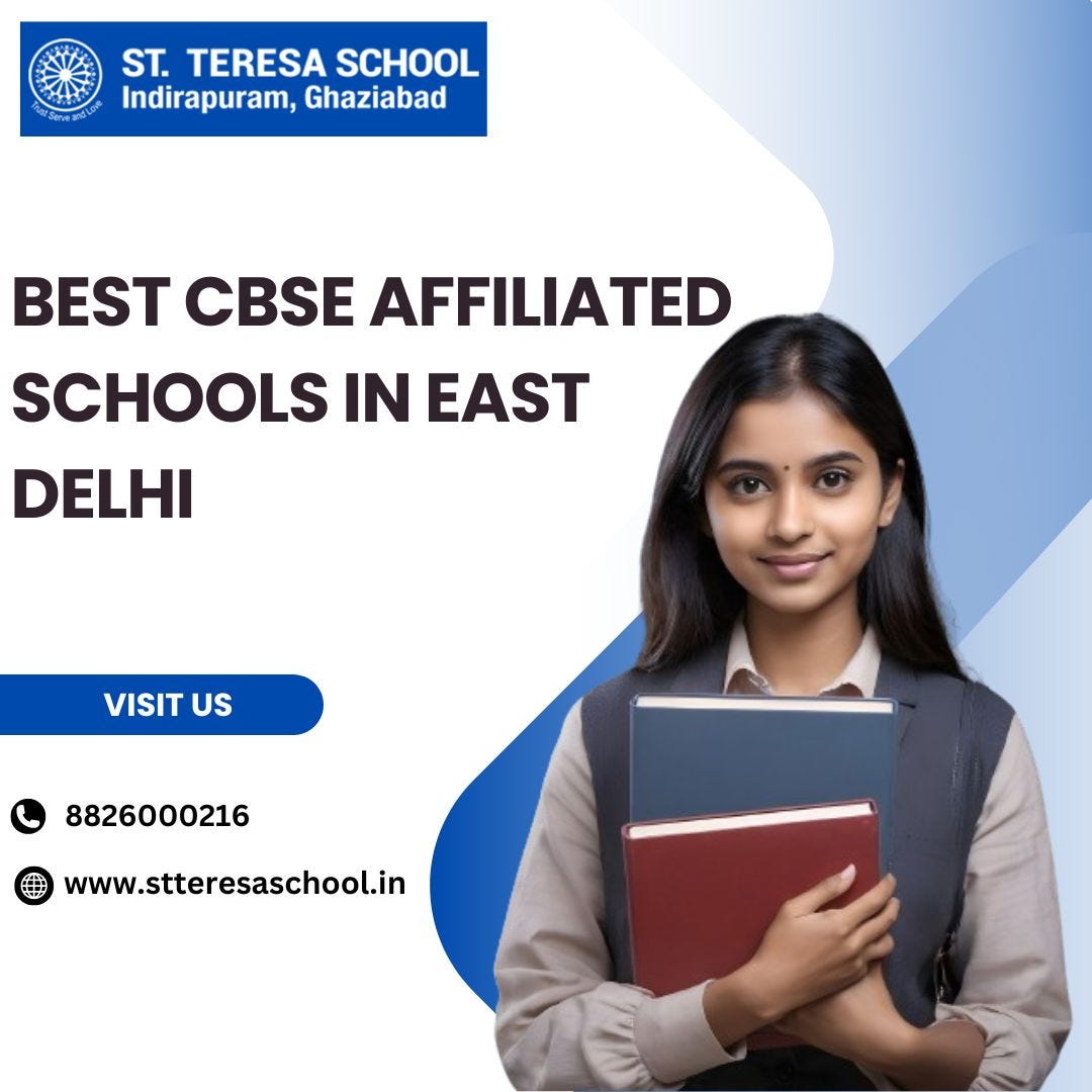 CBSE Schools in East Delhi - St. Teresa School - Medium