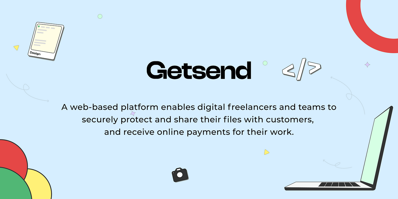 Getsend: Securely Share Files with Your Customers and Receive Online Payments