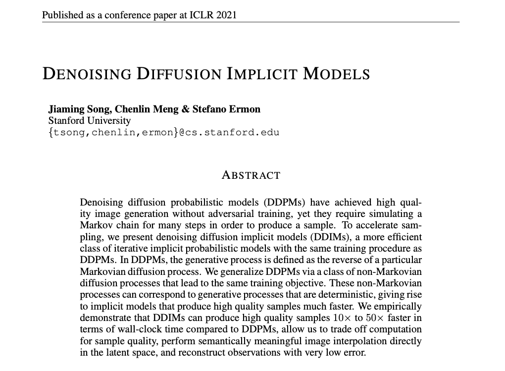 Computer Vision Paper Denoising Diffusion Probabilistic Models by Christian Lin Medium