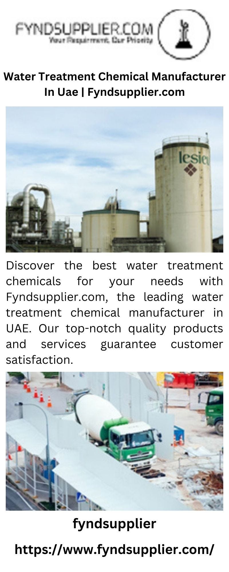 The Importance of Using Reliable Water Treatment Chemical Supplier