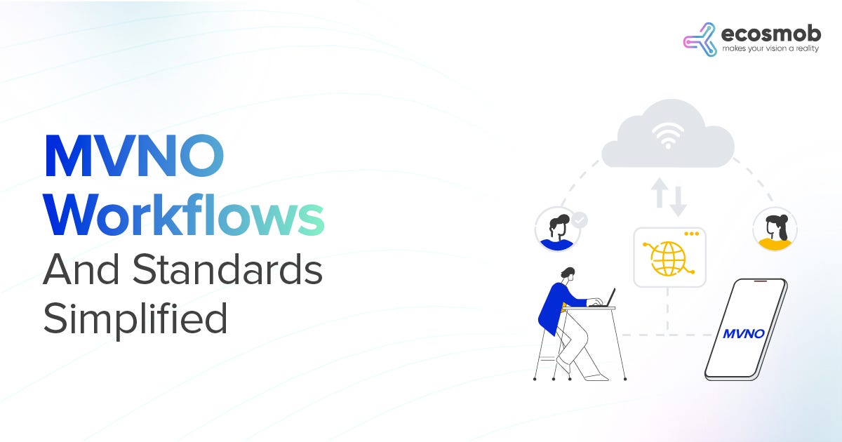 A Deep Dive Into MNO, MVNO, MVNE, and MVNA by Ecosmob Technologies