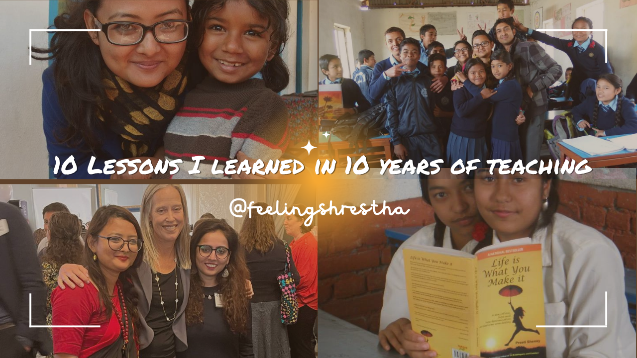 10 Lessons I Learned in 10 Years of Teaching
