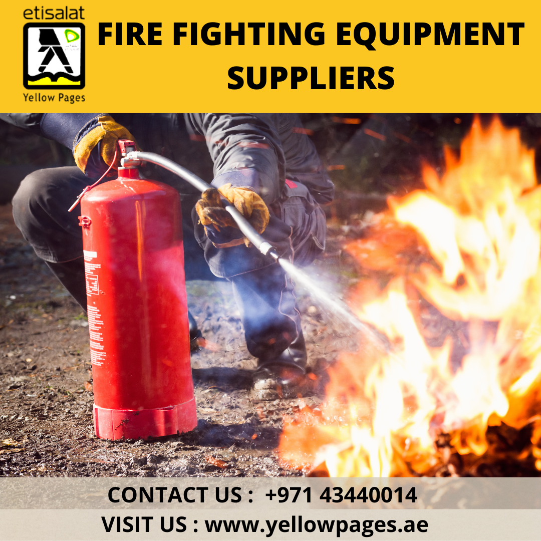 Find the List of Fire Fighting Equipment Companies in UAE zayed khan