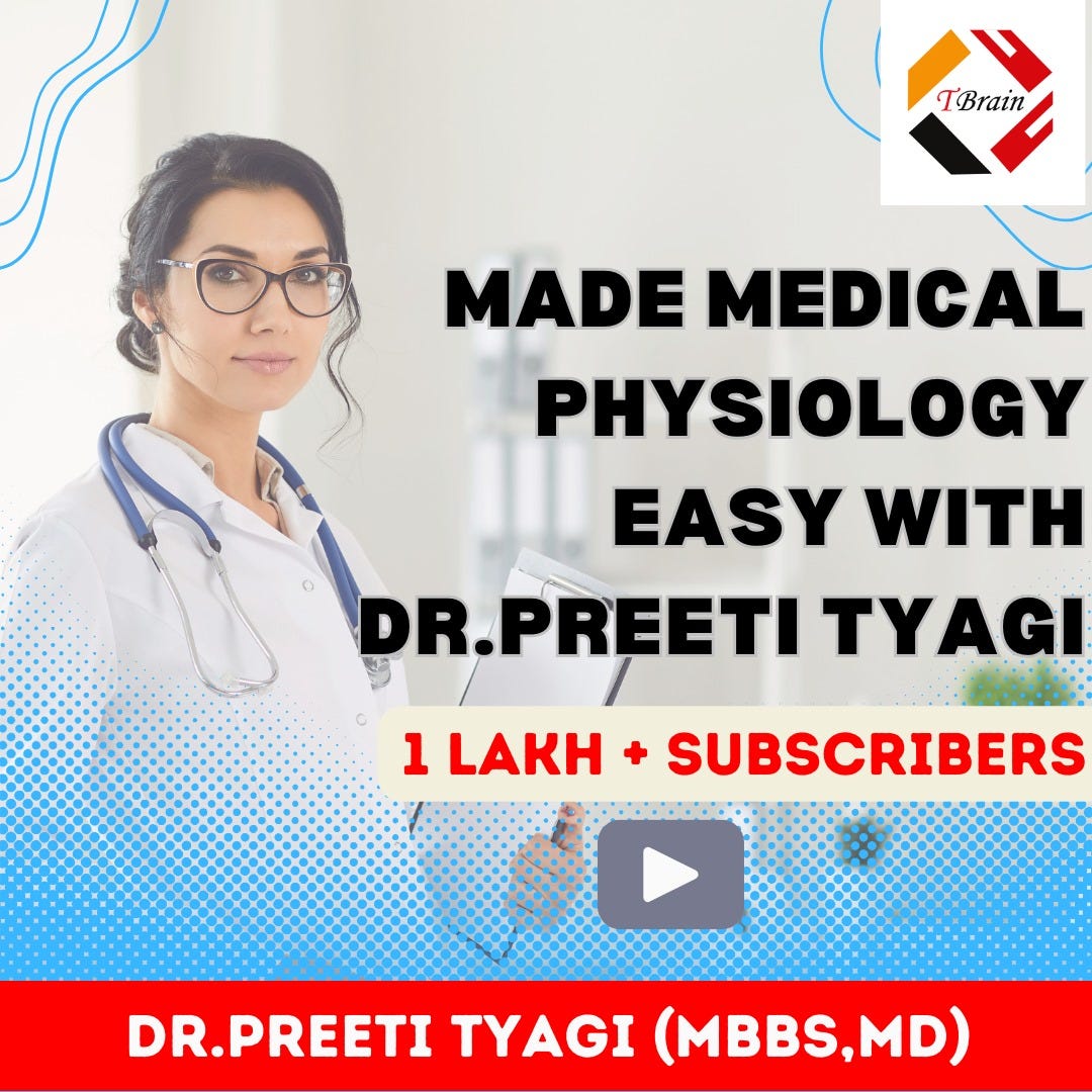 Best youtube channel for Human Physiology for MBBS first year student