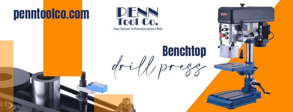 What are some superior advantages of using a benchtop drill press