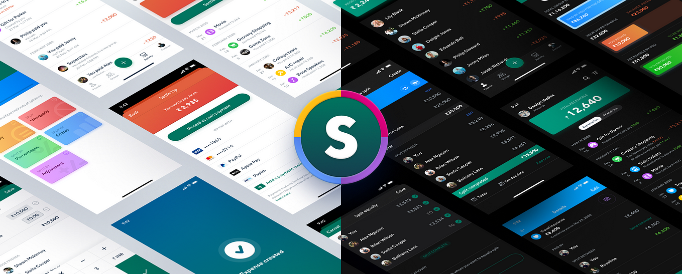 Splitwiser - The all-new Splitwise. Mobile app redesign — UI/UX Case Study!