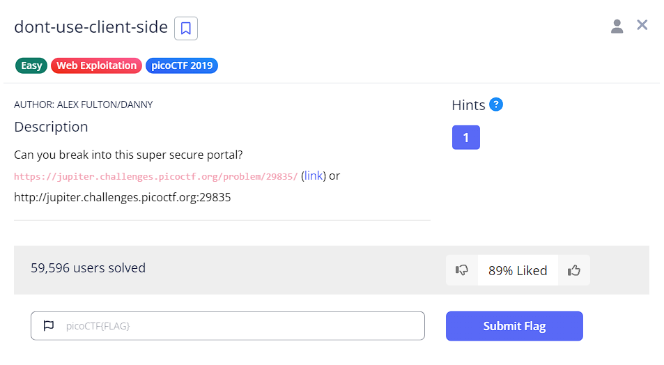 picoCTF | Trickster | Medium | Writeup | by bl4cknr3d | Medium