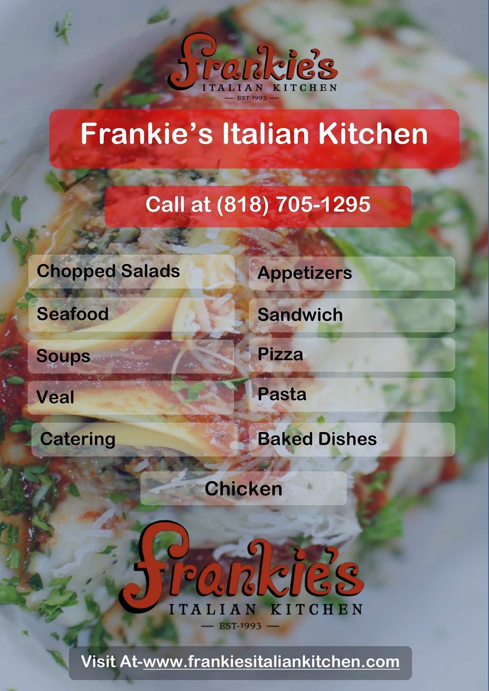 Pizza-Order Online. See more at… | by Frankie Italian Kitchen | Medium