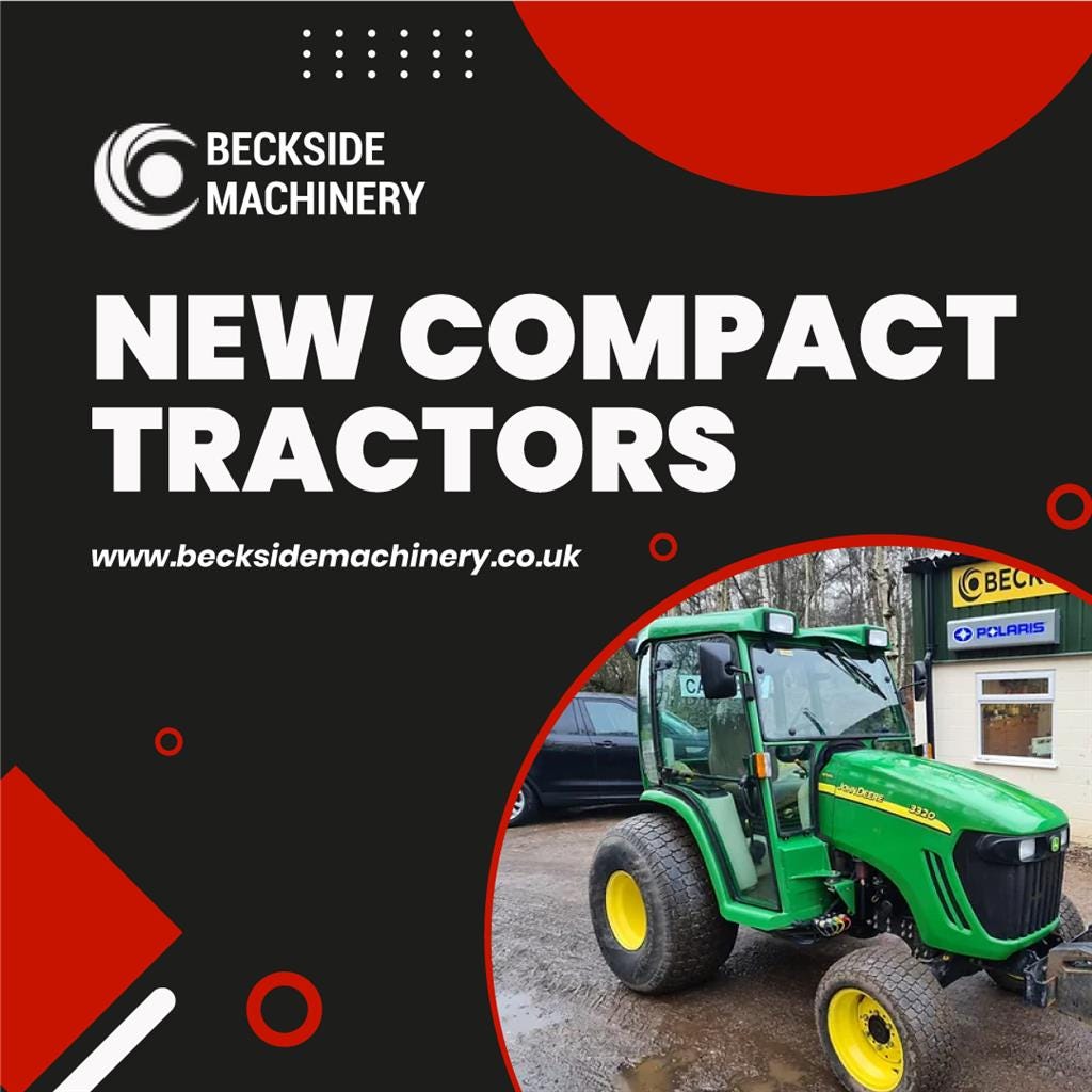 Compact tractors for sale Beckside Machinery Medium