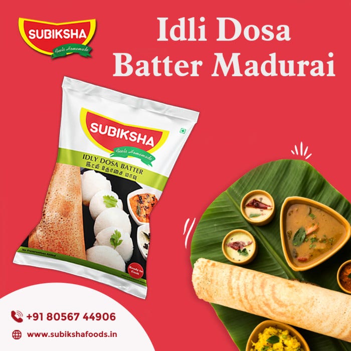 No More Grinding! Enjoy Idli & Dosa Anytime with Readymade Batter