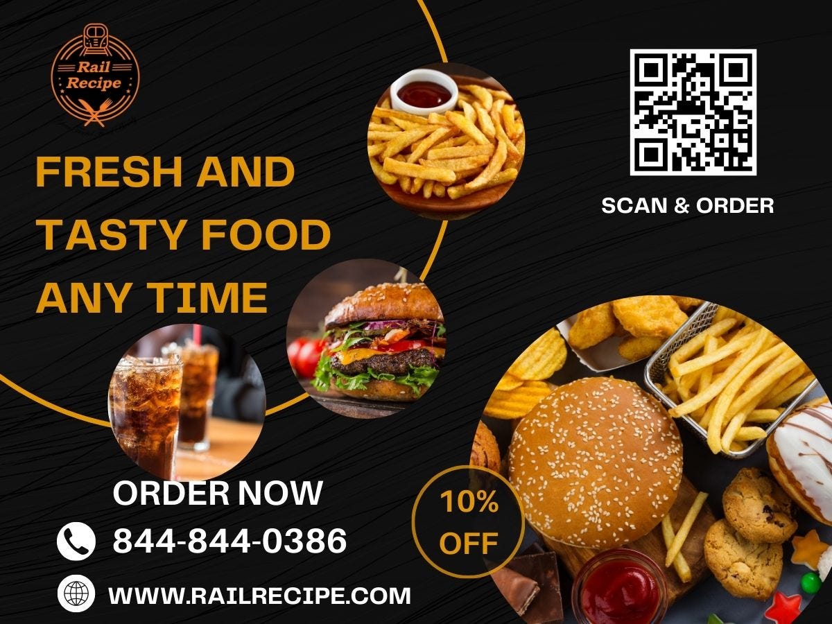 All Aboard the Flavor Express: Food in Train with RailRecipe | by ...