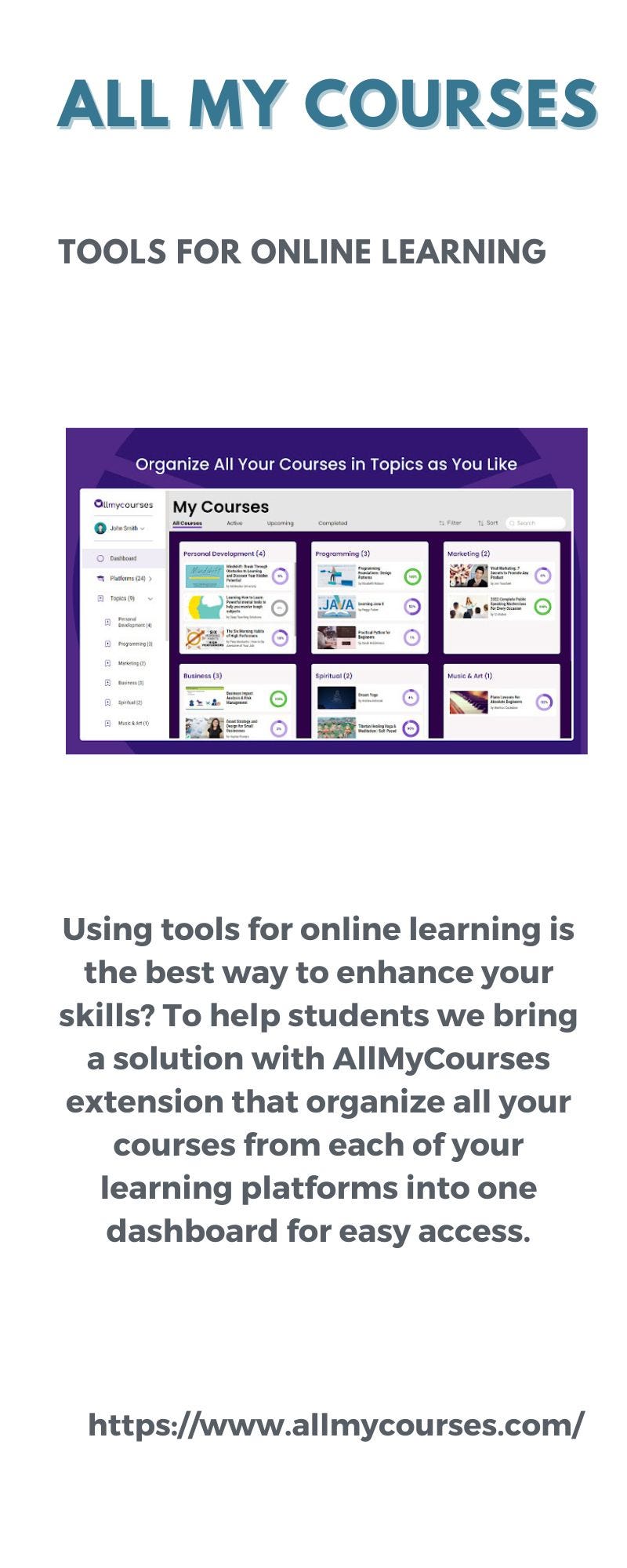 Tools For Online Learning AllMyCourses All My Courses Medium