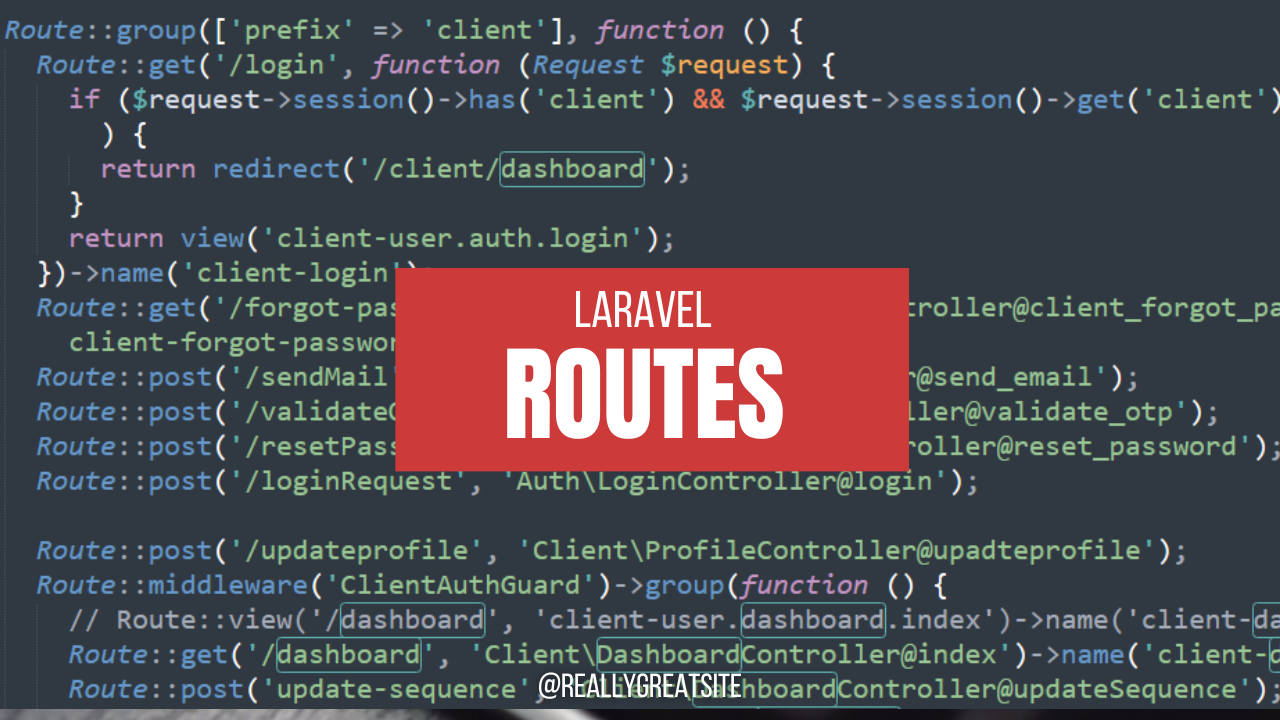Types of Routes in Laravel. In Laravel, there are several types of… | by  Er. Vinay Singh | Medium