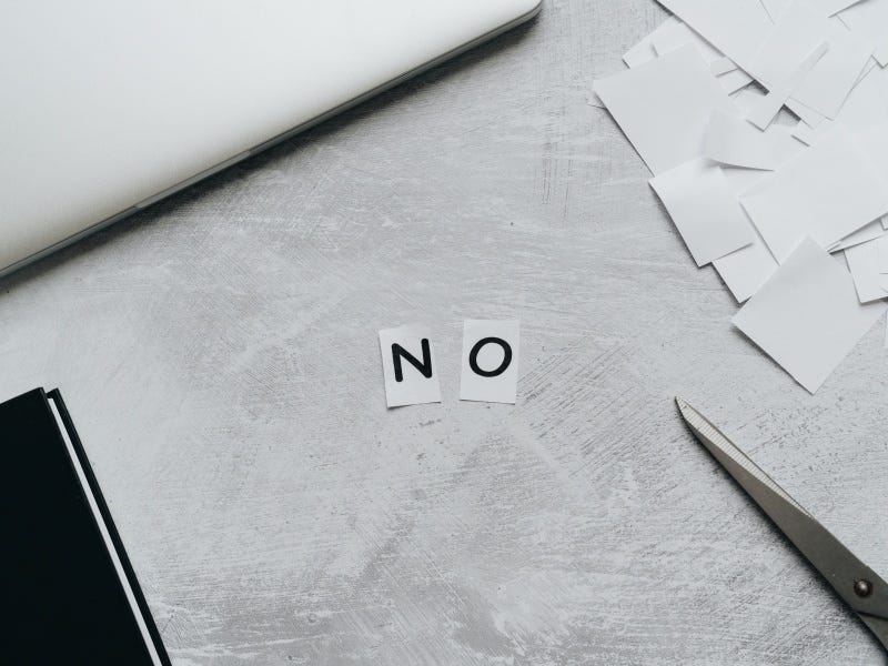 Say ‘No’ More: The Art of Saying ‘No’