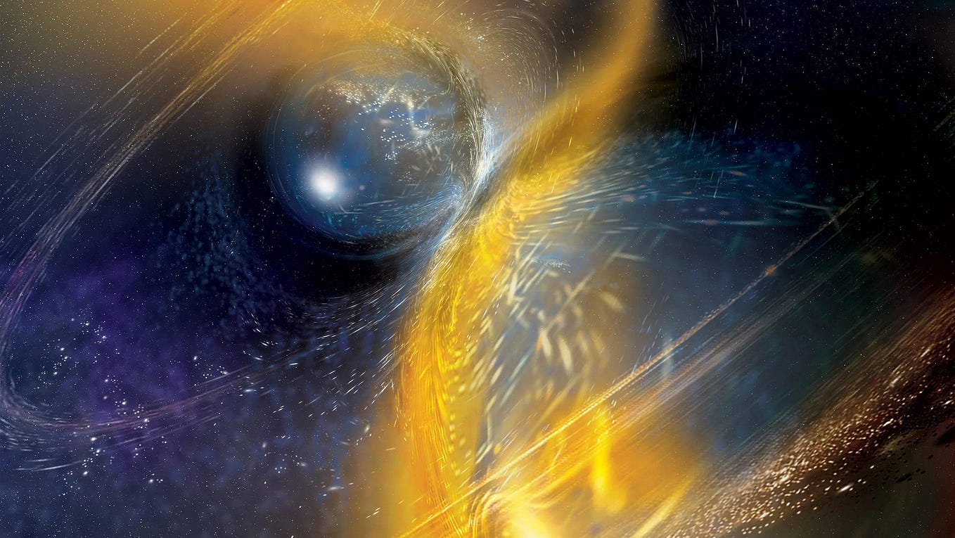 Light and gravitational waves don’t arrive simultaneously