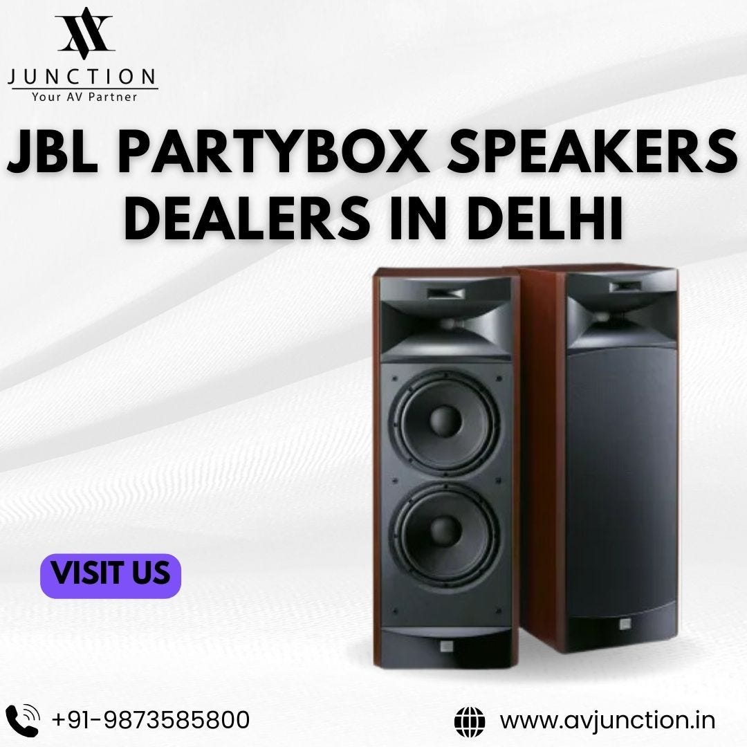 Best JBL Speakers Dealers in Delhi AV Junction Medium
