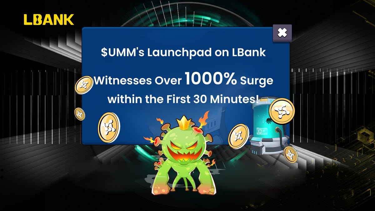 $UMM’s Launchpad on LBank Witnesses Over 1000% Surge within the First 30 Minutes!