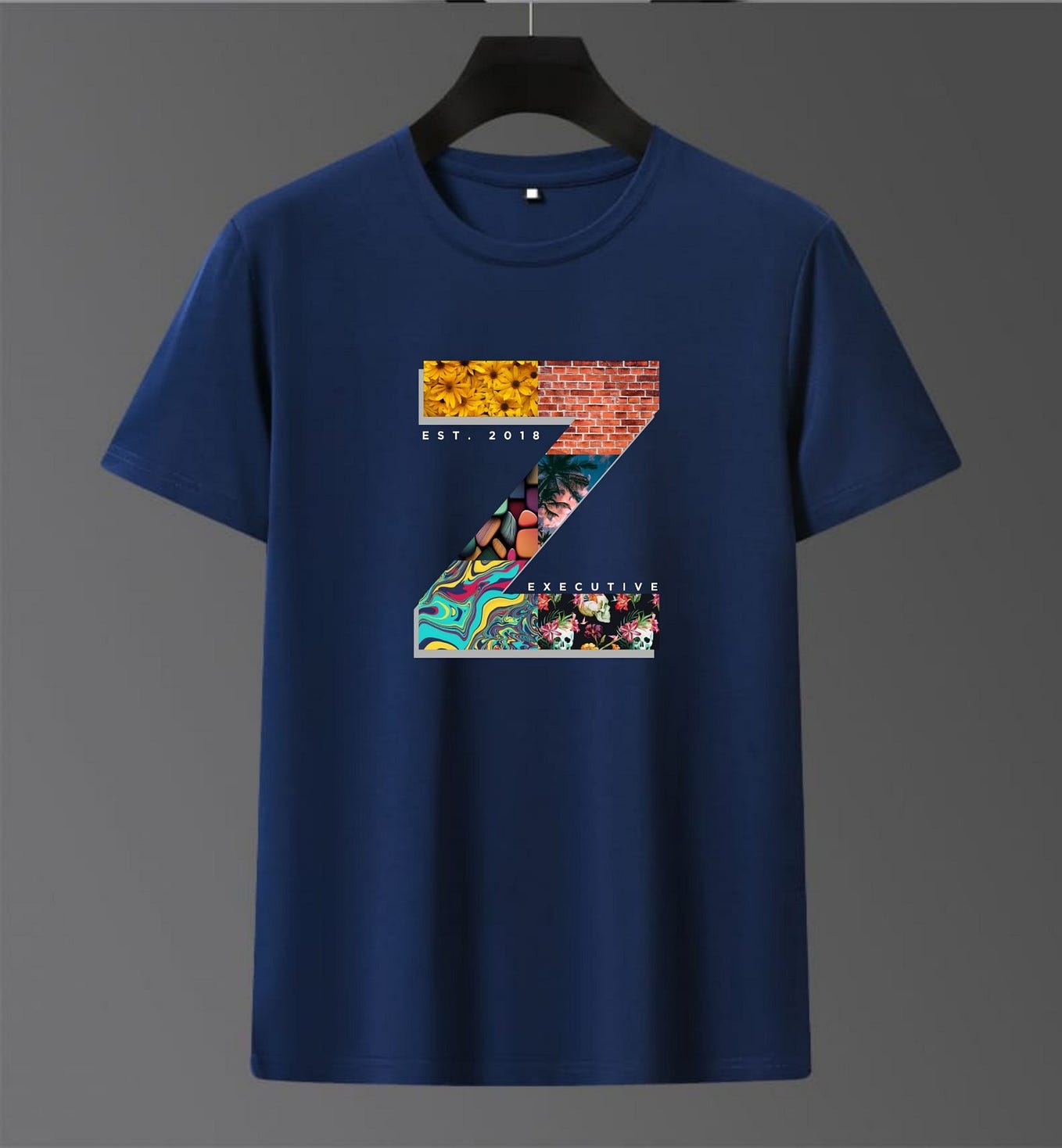 T Zone Furure Begins Kaos Casual Pria