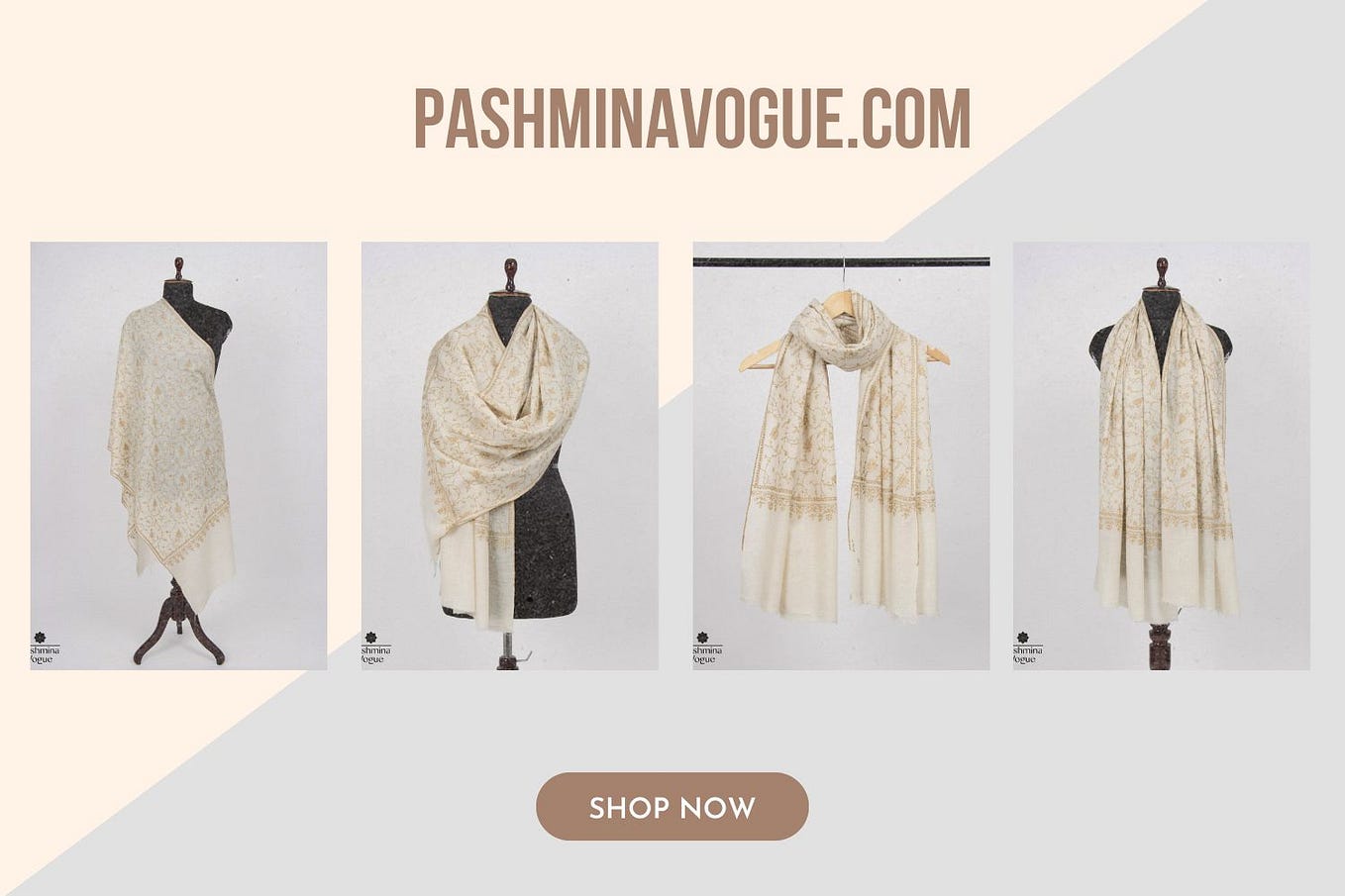 How to Put on a Pashmina A Step by Step Guide by Pashmina Vogue