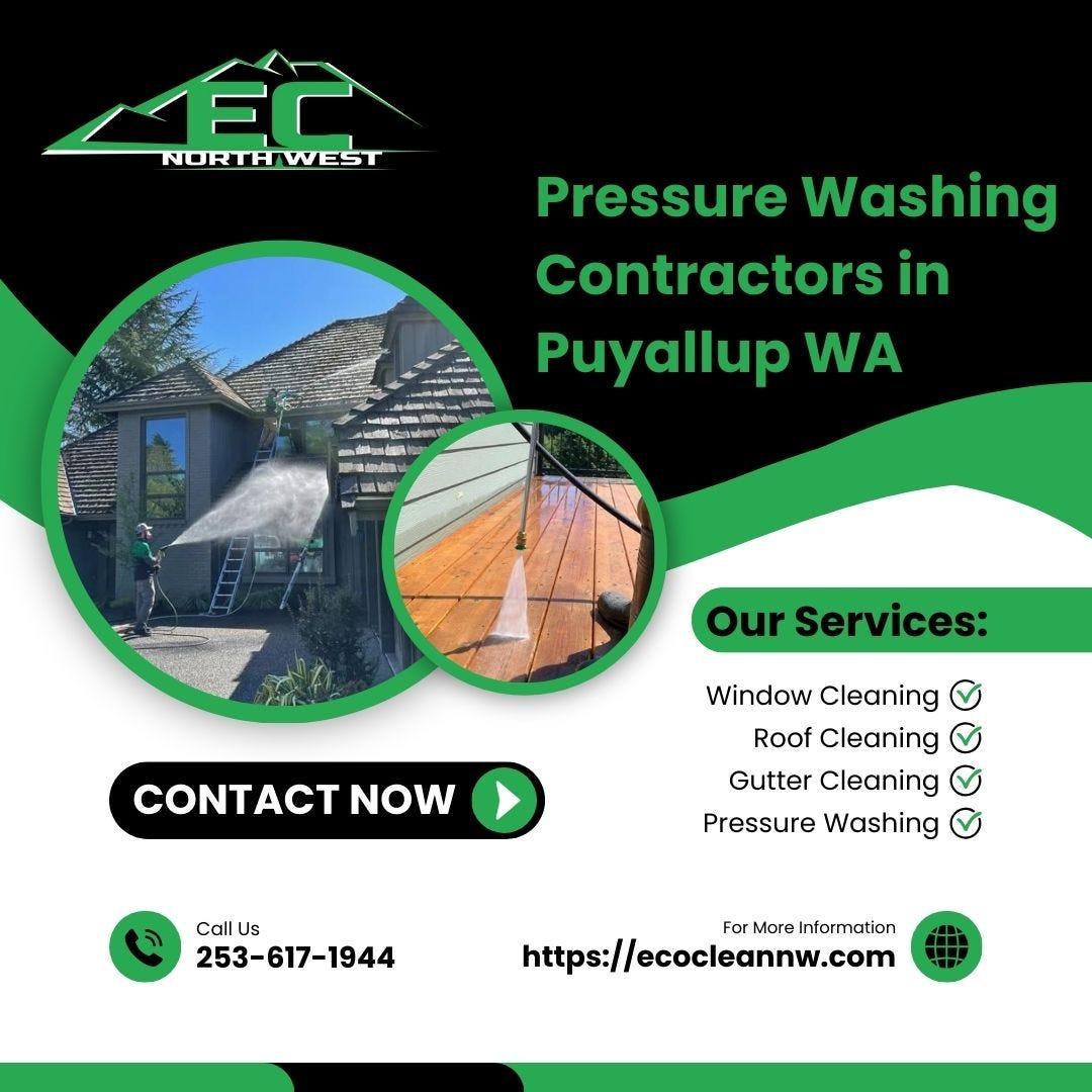 Trusted Roof Cleaning Contractors in Puyallup, WA Eco Clean Northwest
