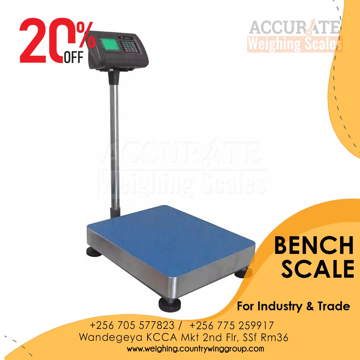 Accurate weighing scales — Bench scale in Kampala Uganda by 0705577823 Weighbridges Vehicle