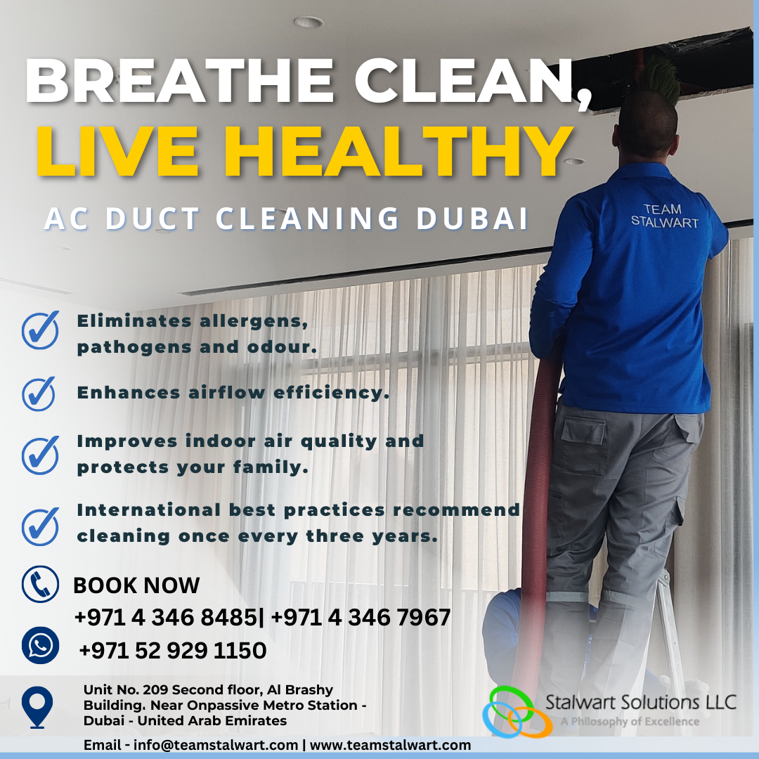Duct Cleaning in Al Safa: Your Ultimate Solution for Clean and Healthy Air