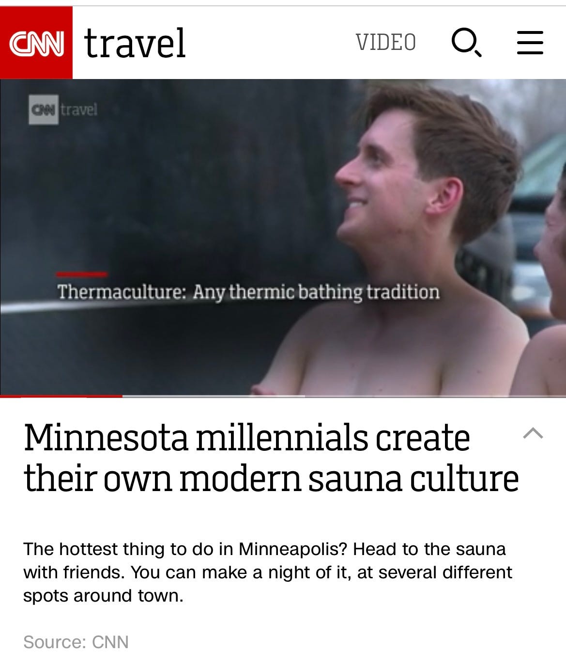 Minneapolis Thermaculture featured on CNN
