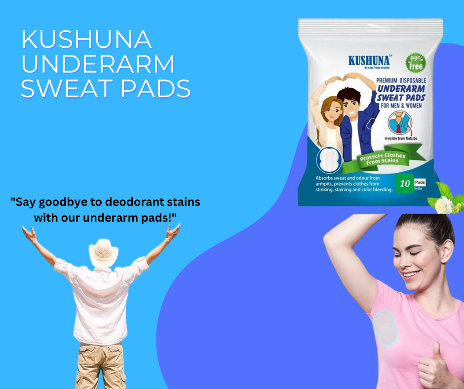 kushuna Underarm Sweat Pads Answering frequently asked questions about