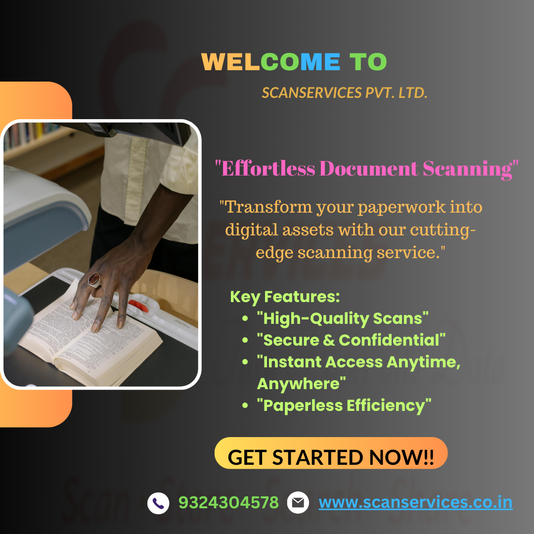 Best Document Scanning Services in Mumbai — Scanservices Andheri by