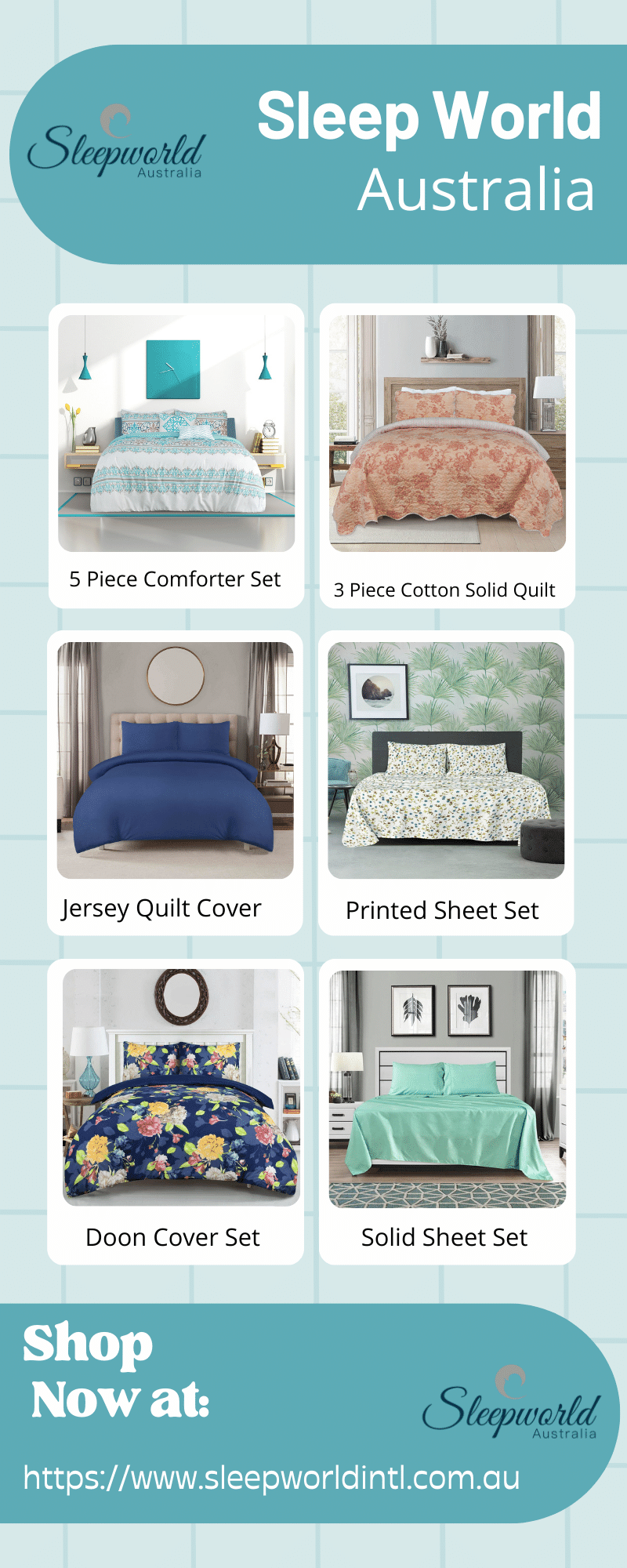 Quilt Cover Set Sleepworld Australia Medium