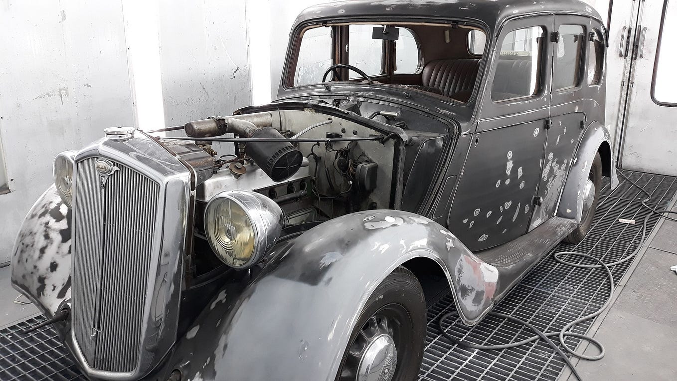 Restoration Delight: Transforming a Classic Car into a Timeless Masterpiece - The joy of seeing a classic car restored to its former glory