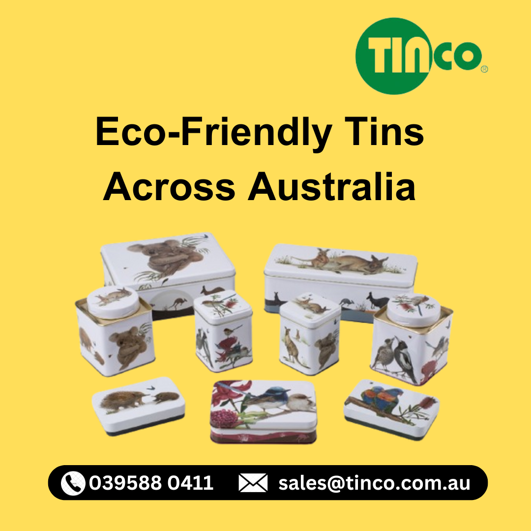 Clean and Minimalistic Wholesale Plain Packaging Tins Tinco Medium