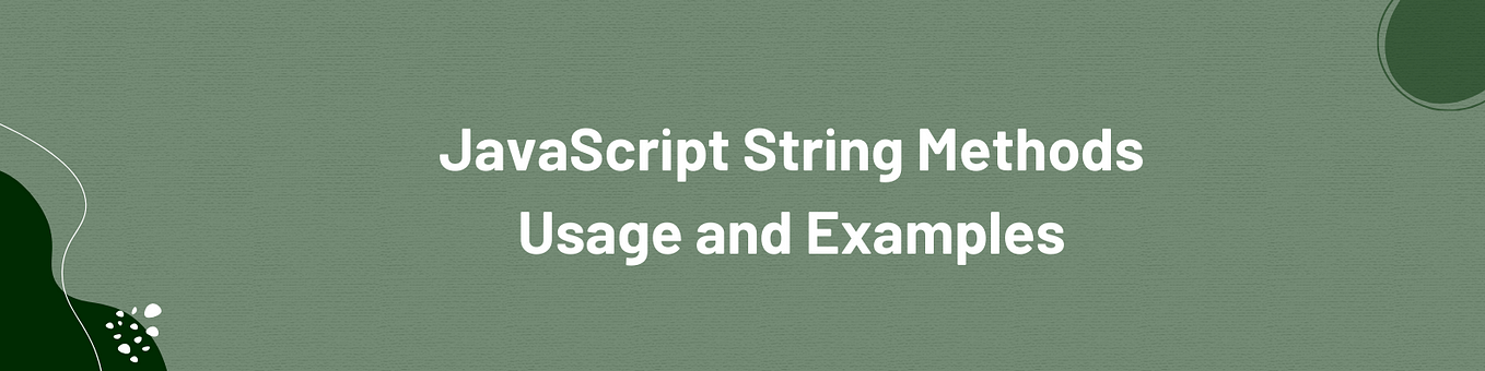 JavaScript Array Methods: Usage Examples | by Adem B. | Mar, 2024 | Medium