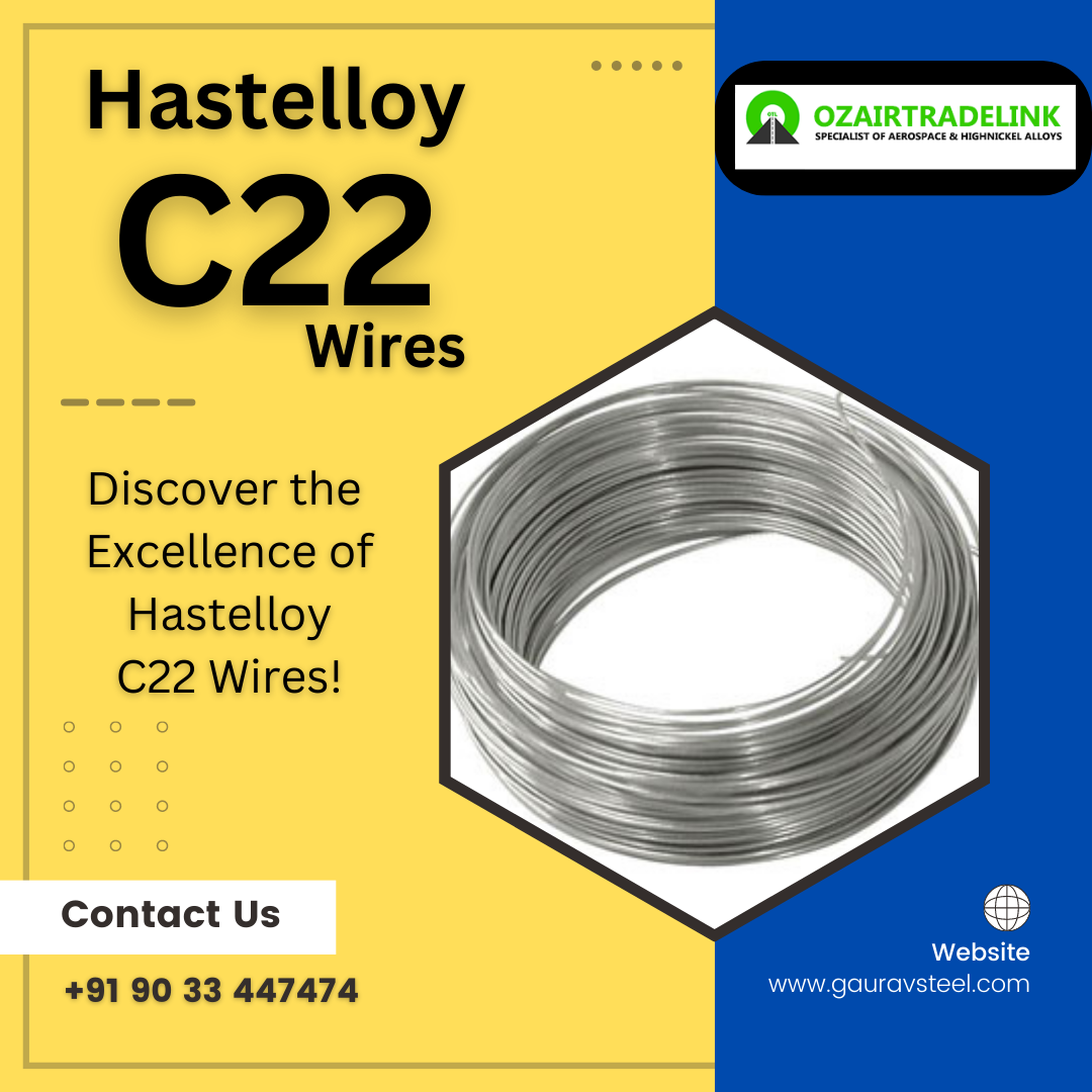 Hastelloy C22 Wires Suppliers India - OZAIRTRADELINK - Medium